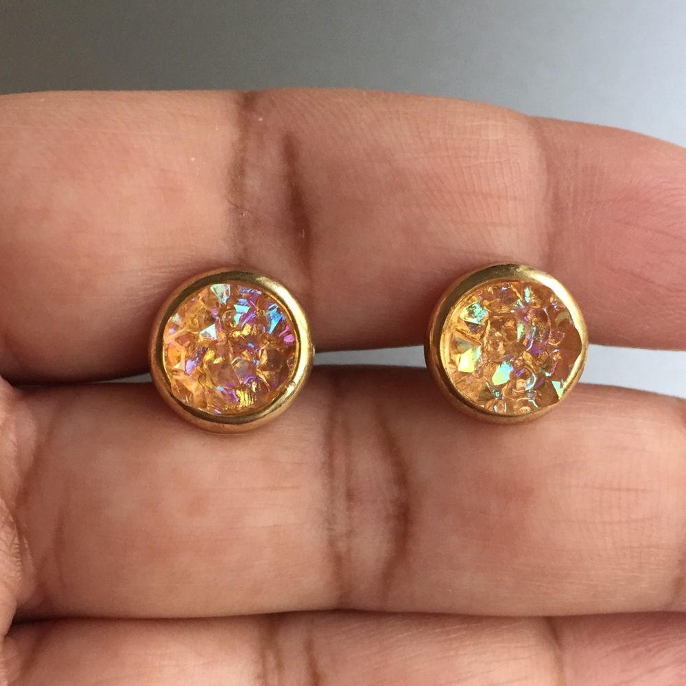 Druzy earrings